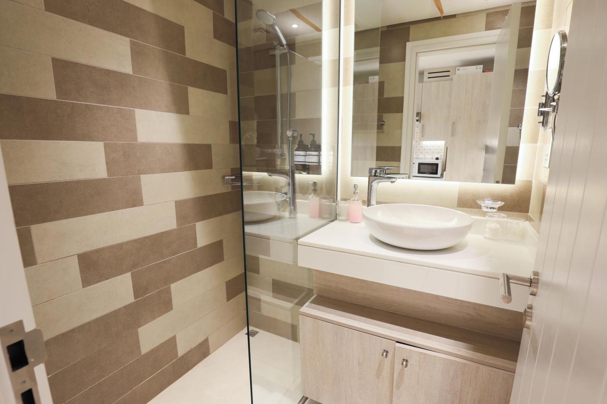 Fantastic Studio Apartment At Palm Jumeirah Dubai Luaran gambar